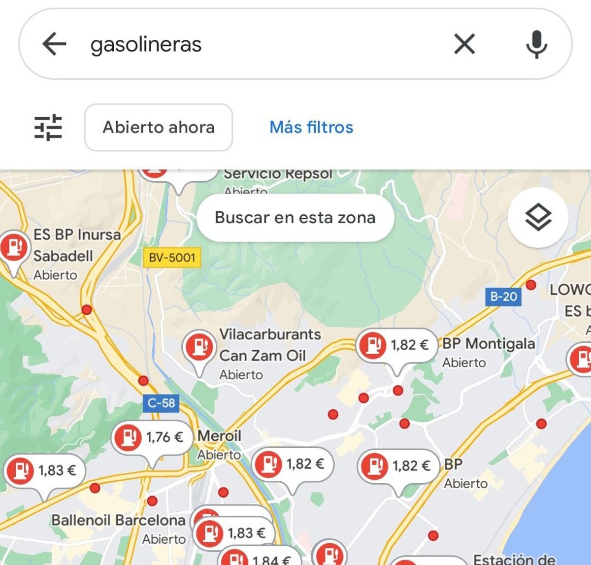 Cómo usar Google Maps para encontrar gasolineras baratas