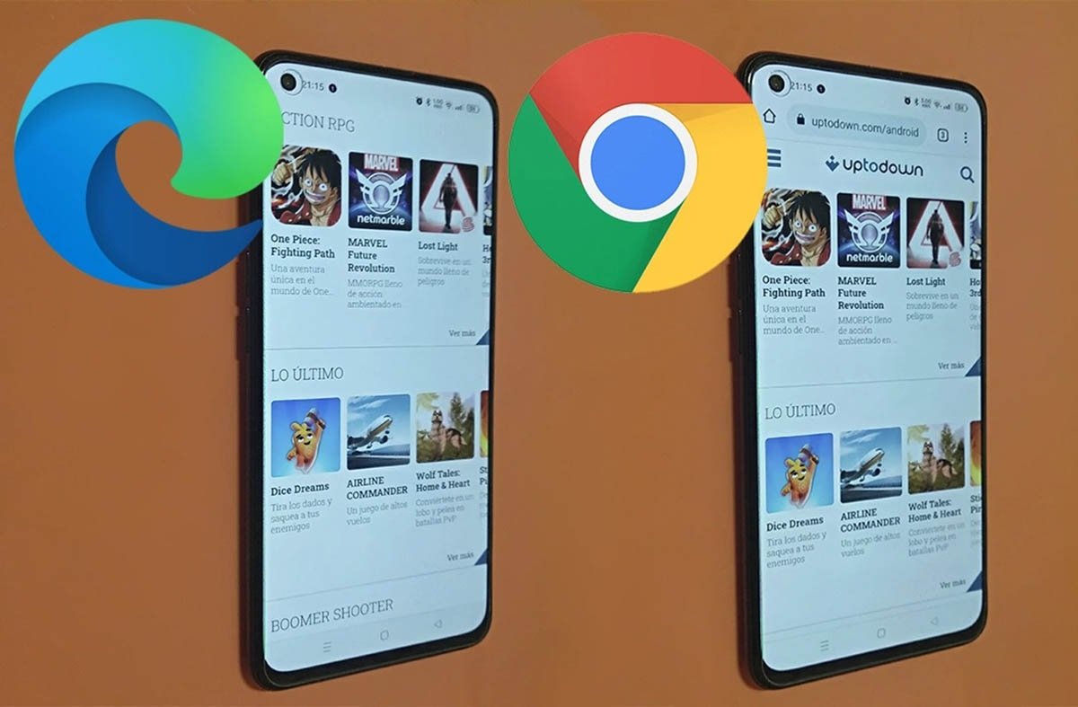 Chrome o Edge qué consume más RAM en Android