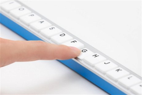 Un teclado de casi dos metros con todas las teclas en fila: la nueva y bizarra creación de Google