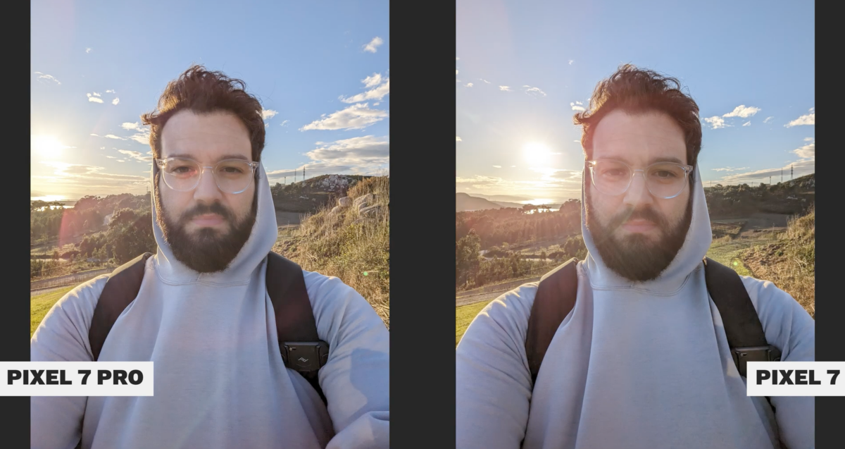 La cámara delantera de los nuevos Pixel es de una gran calidad