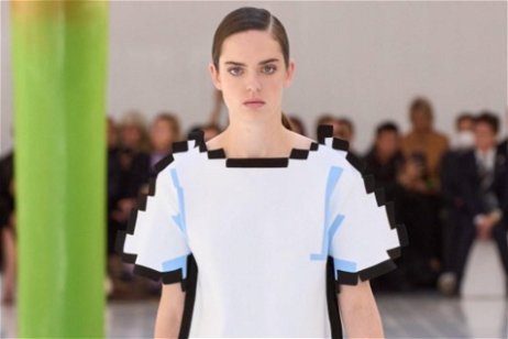 La moda y el mundo digital unen fuerzas: así es la nueva y atrevida ropa pixelada de Loewe