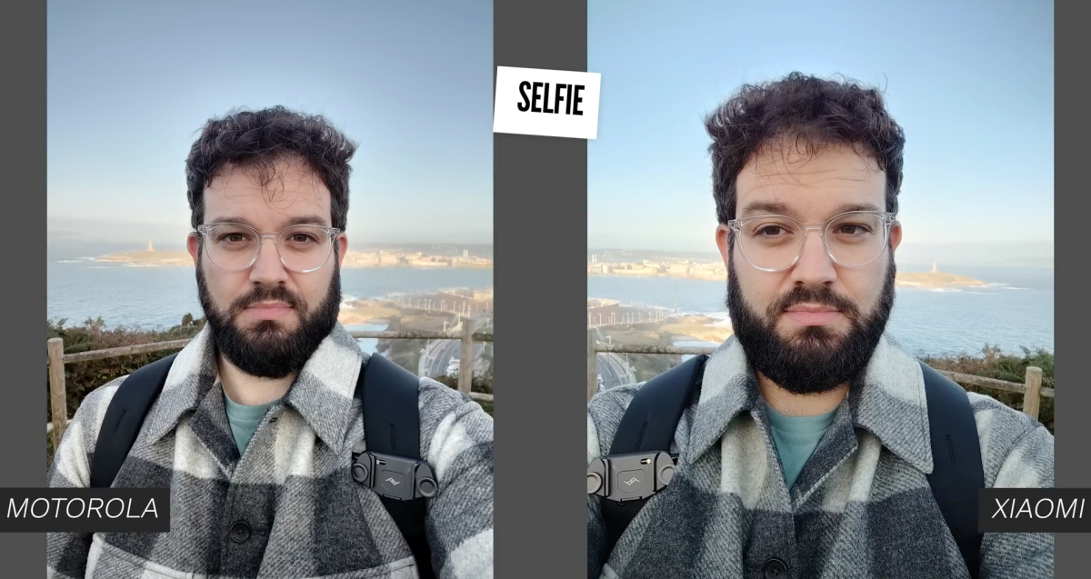 Motorola can get photos with more angle in its front camera