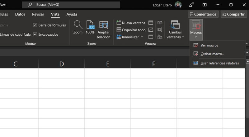 Cómo Crear Y Usar Los Macros En Excel 5166