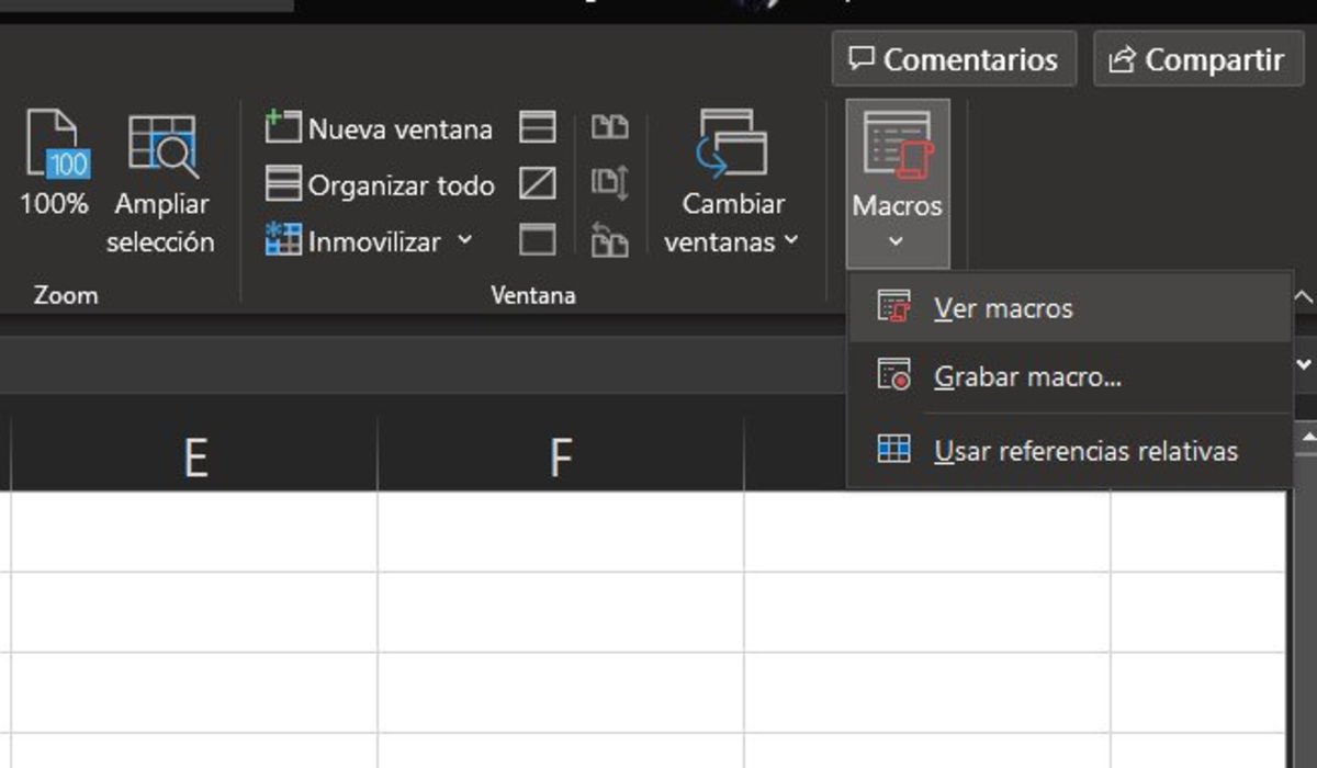 Cómo Crear Y Usar Los Macros En Excel 1935