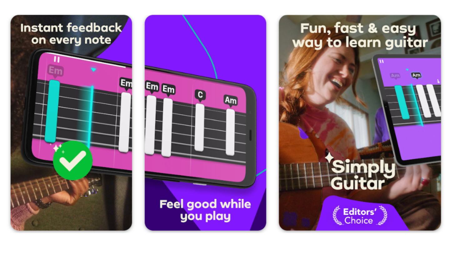 Simply Guitar app