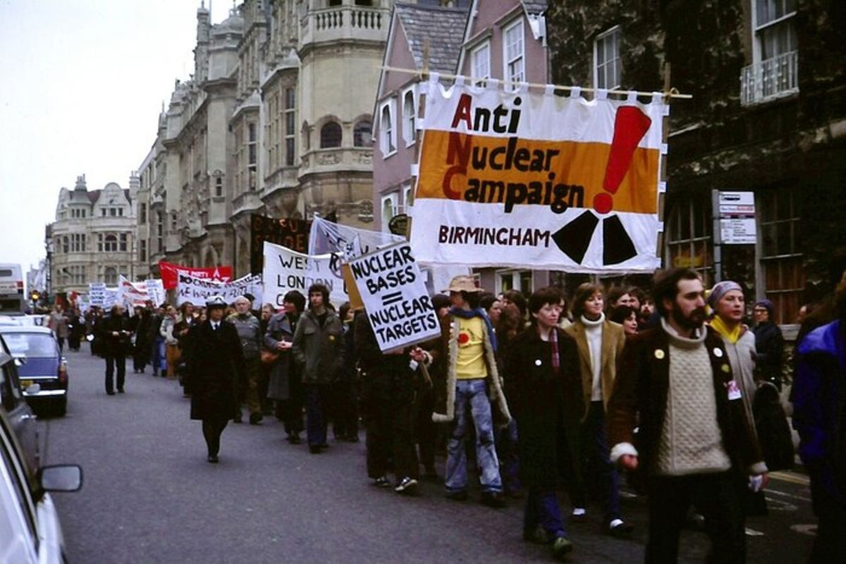 Protesta contra las armas nucleares