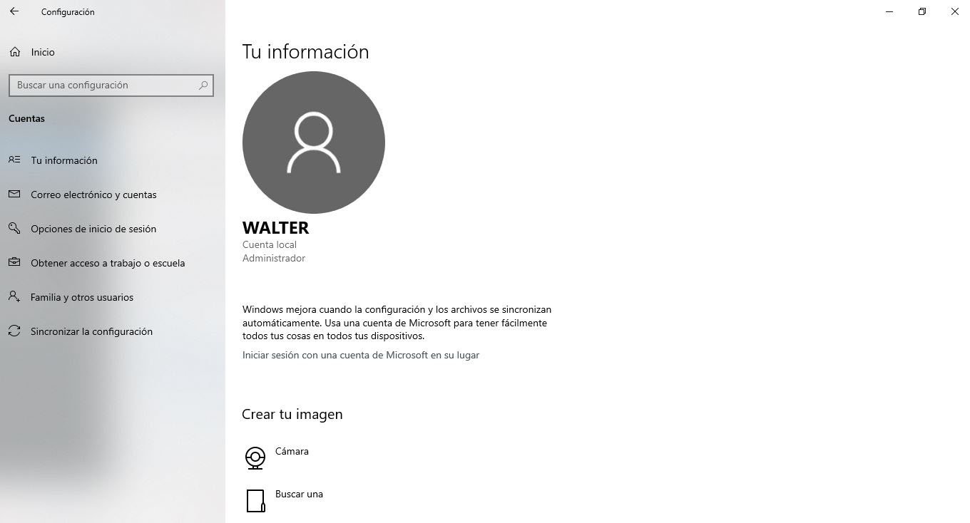 Cómo cambiar el usuario y el nombre del perfil de usuario en Windows 10