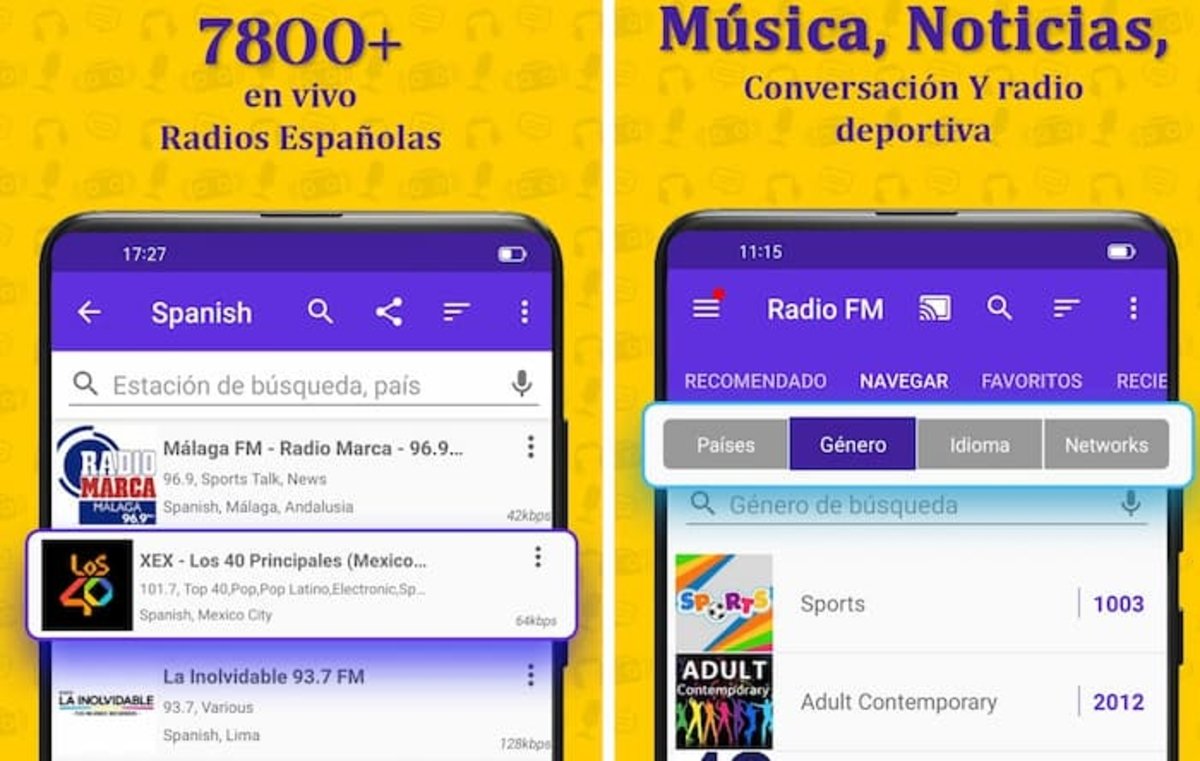 Desafío demanda Enfatizar Sintoniza emisoras de todas partes del mundo con estas apps de radio online.