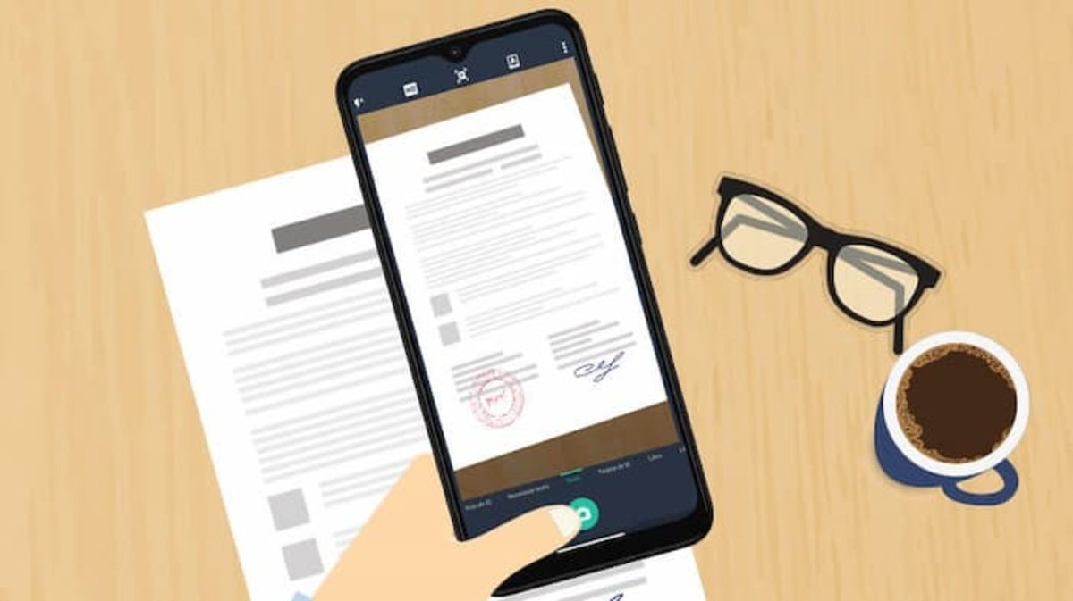 Samsung es uno de los fabricantes en Android que te permite escanear documentos en sus móviles sin instalar nada