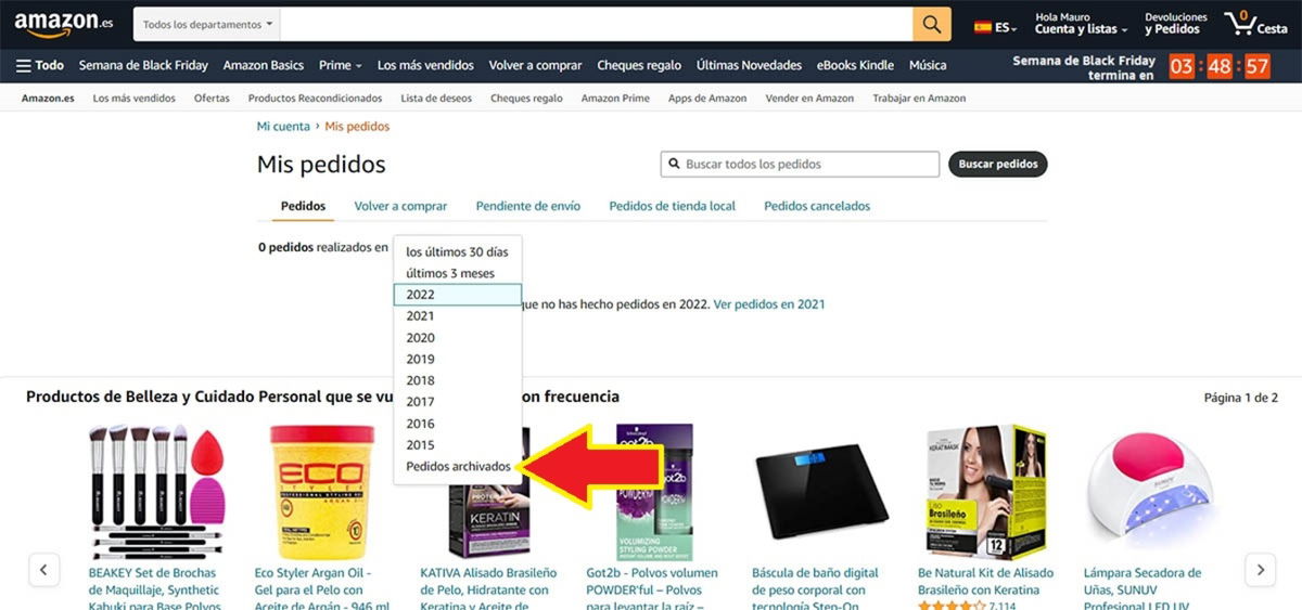 Cómo Eliminar El Historial De Compras De Amazon 