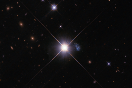 ¡Cucú!: esta galaxia tiene nombre de juego infantil y ha sido descubierta por el telescopio Hubble de la NASA
