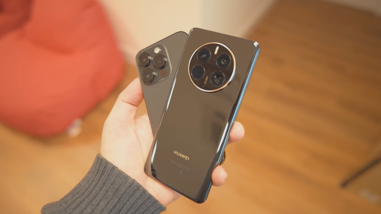Esta es la comparativa entre el HUAWEI Mate 50 Pro y el iPhone 14 Pro