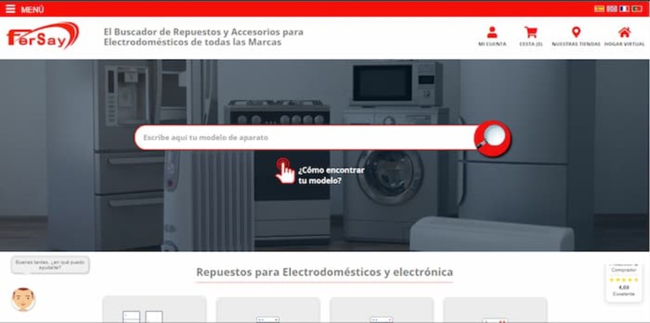 FerSay is another interesting platform where you can find the spare parts you need for home appliances