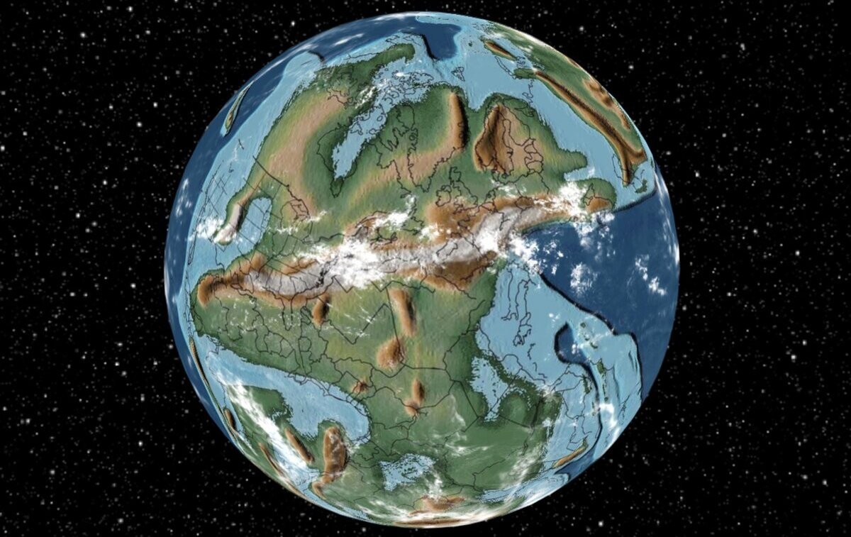 Este mapa interactivo muestra las fronteras del planeta desde hace más de  100.000 años