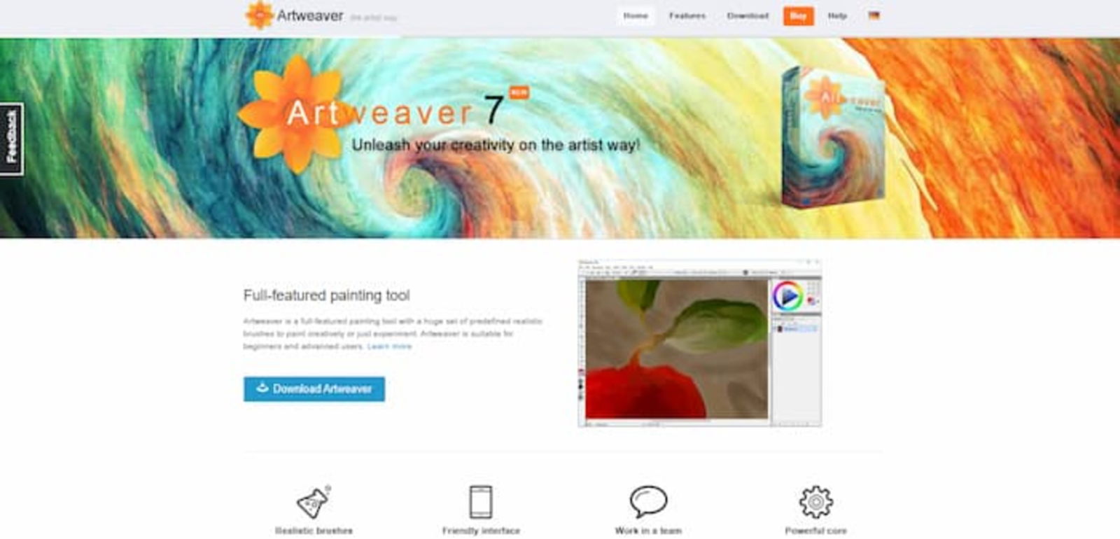 Aunque Artweaver cuenta con una versión Premium, no es necesario pagarla, pues su versión gratuita es suficiente para la mayoría de los casos