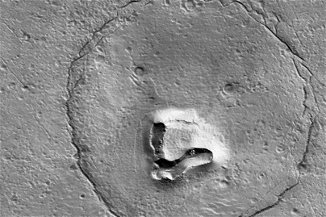Una cara de oso en Marte: la NASA comparte una divertida foto tomada en la superficie del planeta