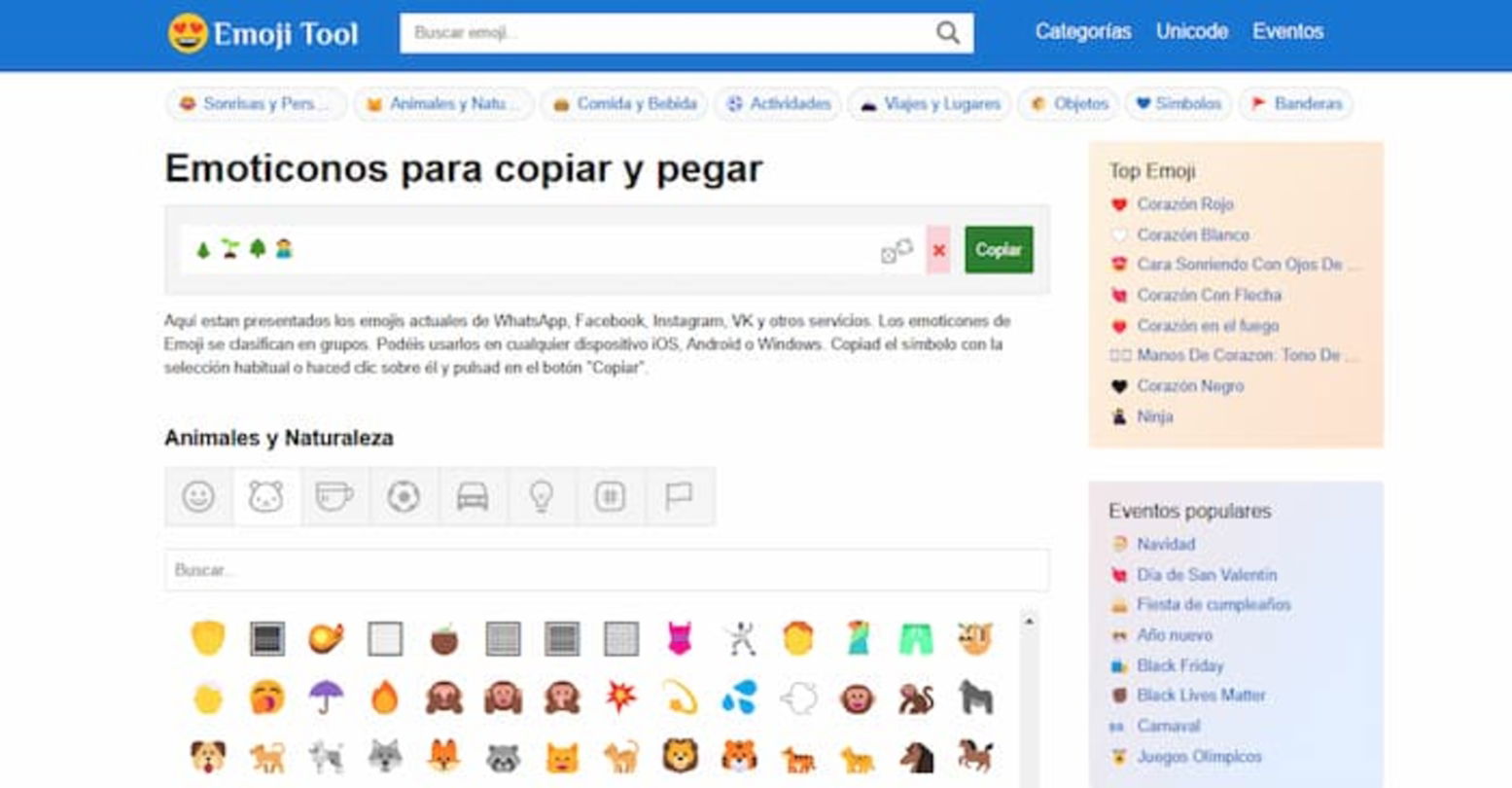 Emoticonos para Copiar y Pegar - Listos para usar en Wordpress