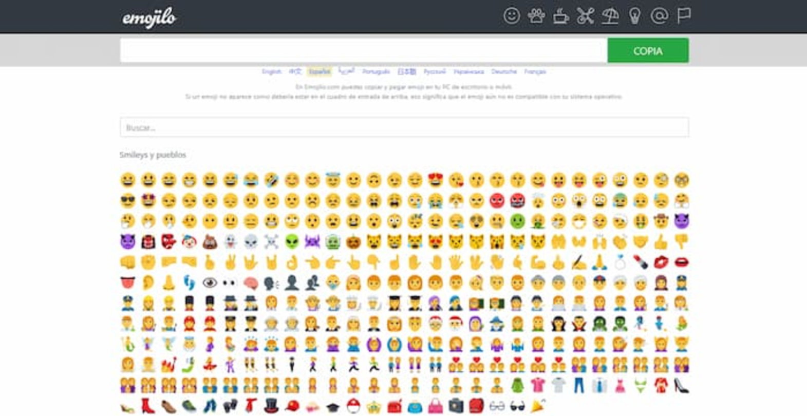 Las 10 Mejores Webs Con Emojis Para Copiar Y Pegar