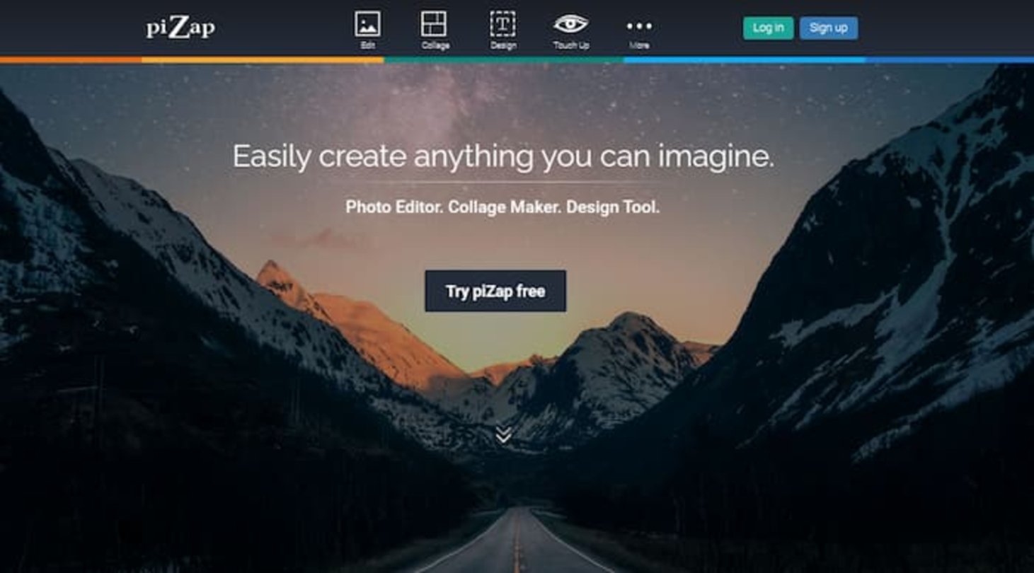 PiZap es una de las plataformas más utilizadas para realizar retoques online y hacer fotomontajes