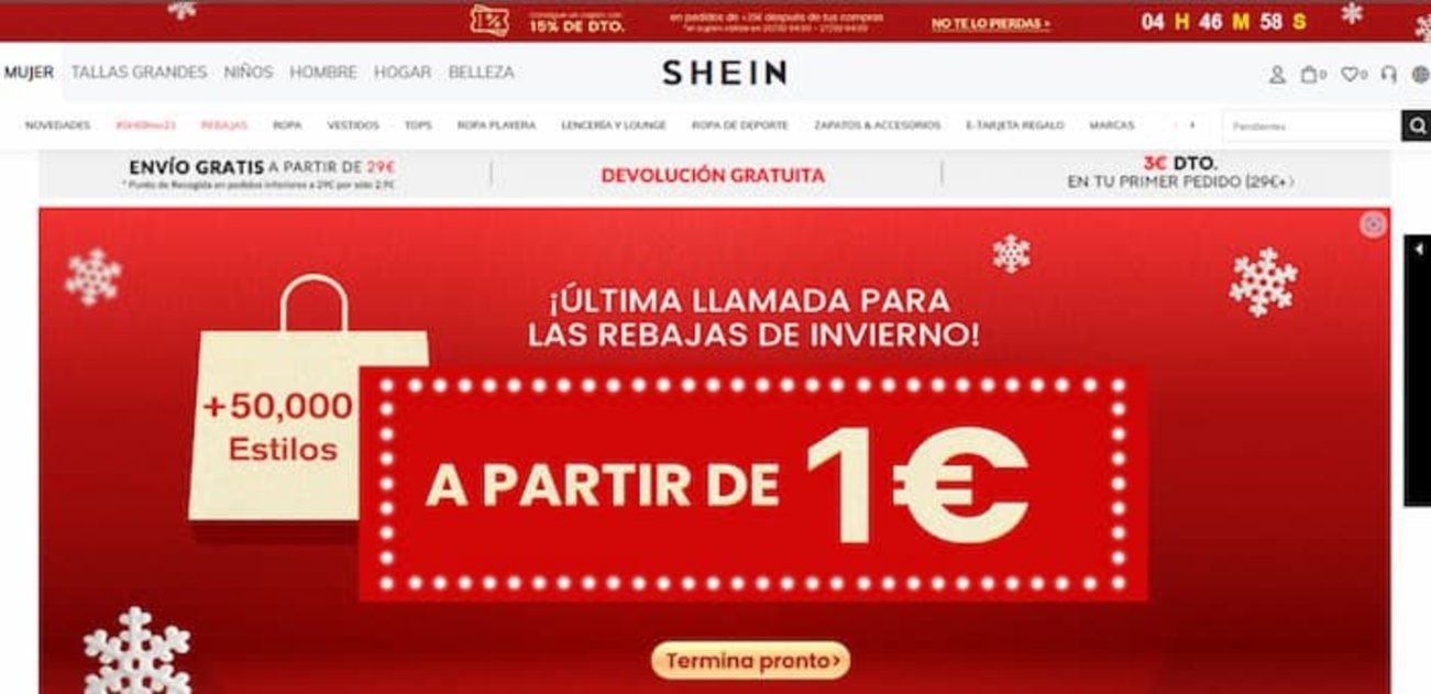 SHEIN es, posiblemente, la página web más popular para comprar ropa de buena calidad y económica