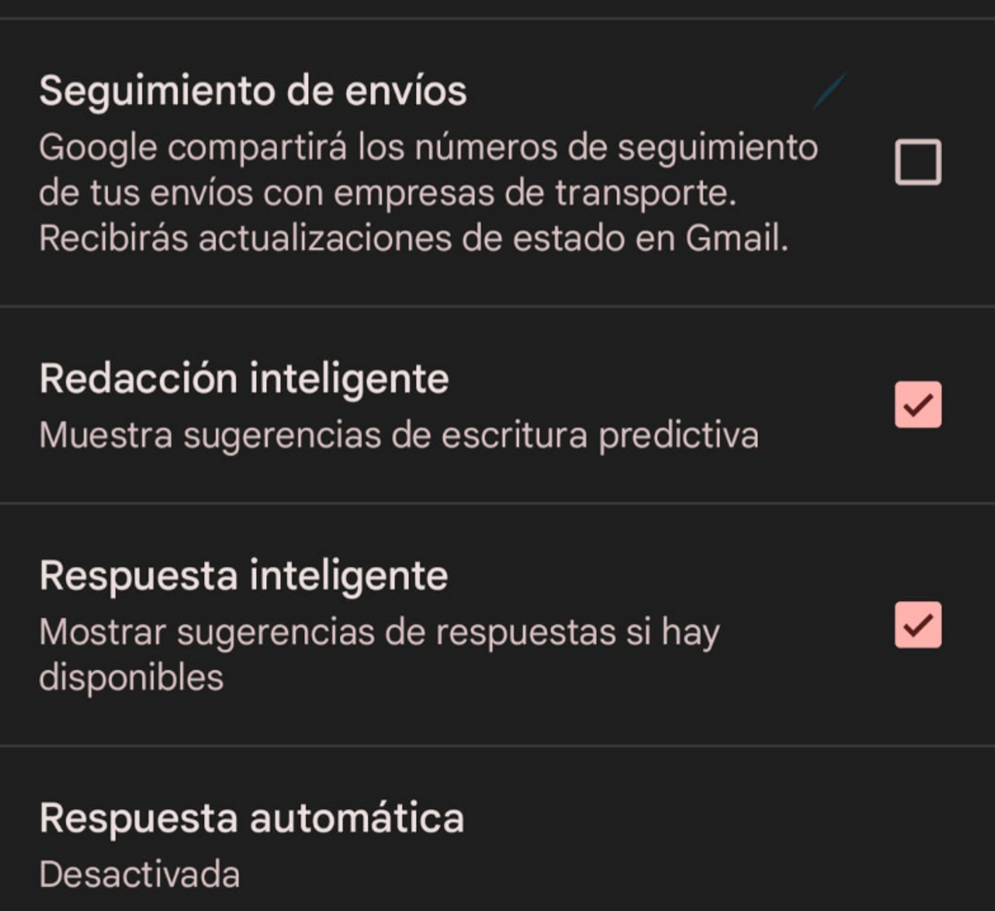Seguimiento de envío