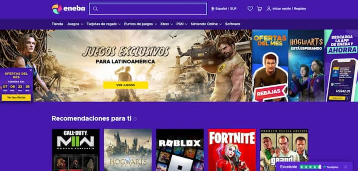 Las mejores webs para comprar juegos baratos