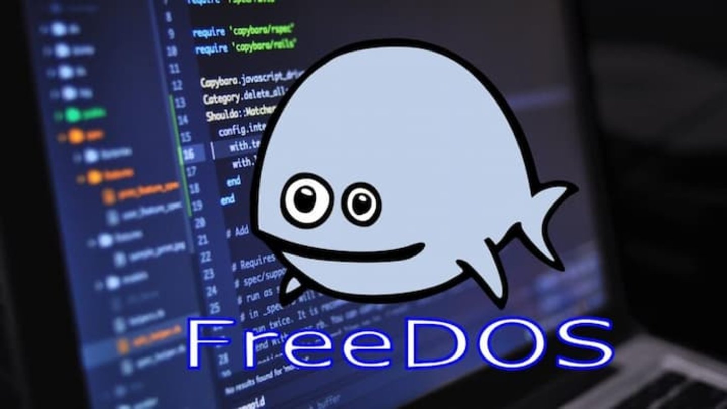 FreeDOS es un sistema operativo basado en MS-DOS, los primeros pasos de lo que sería Windows