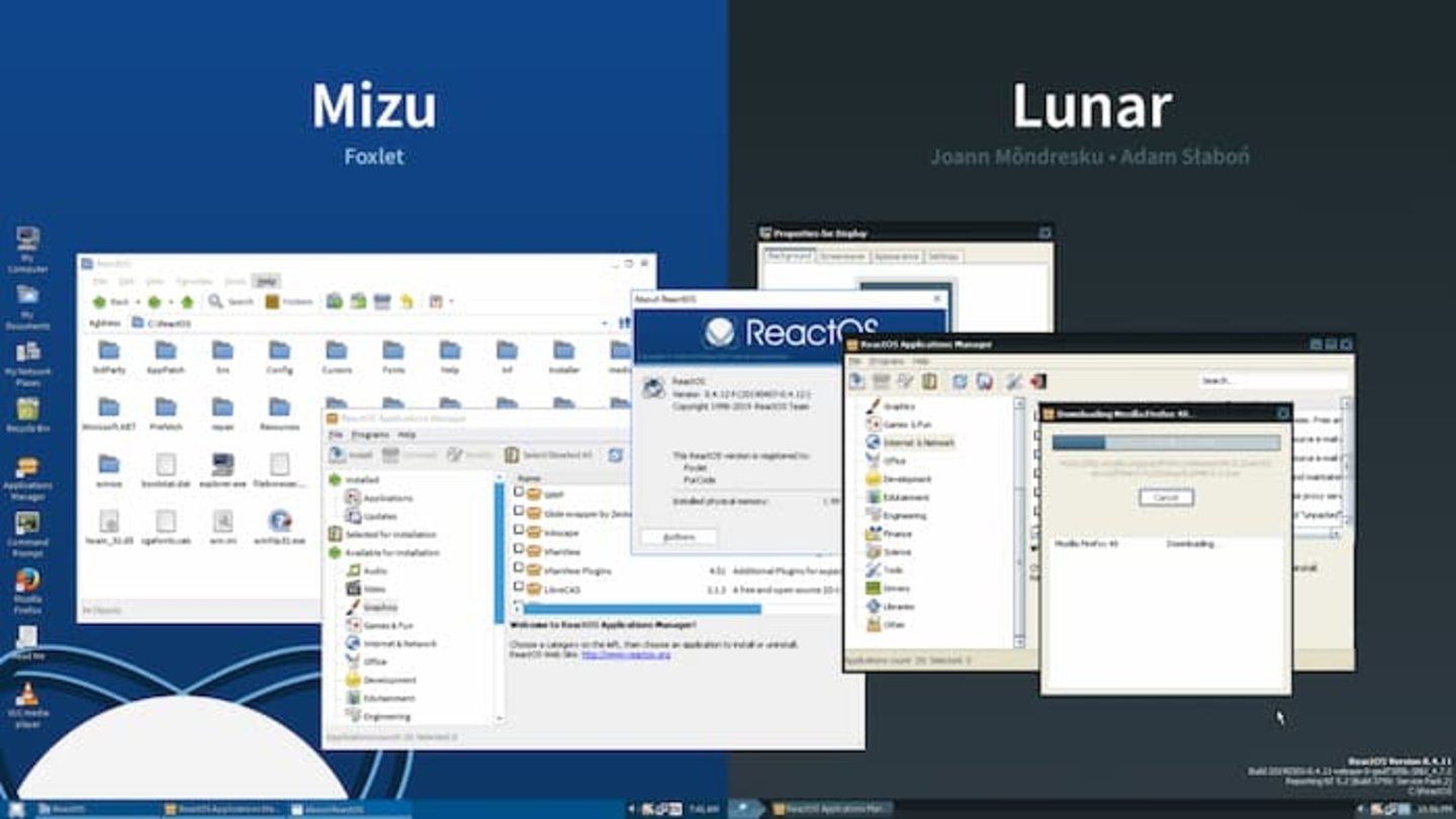ReactOS es el sistema operativo indicado si buscas una alternativa a Windows, pero que conserve algunos parecidos en su interfaz visual