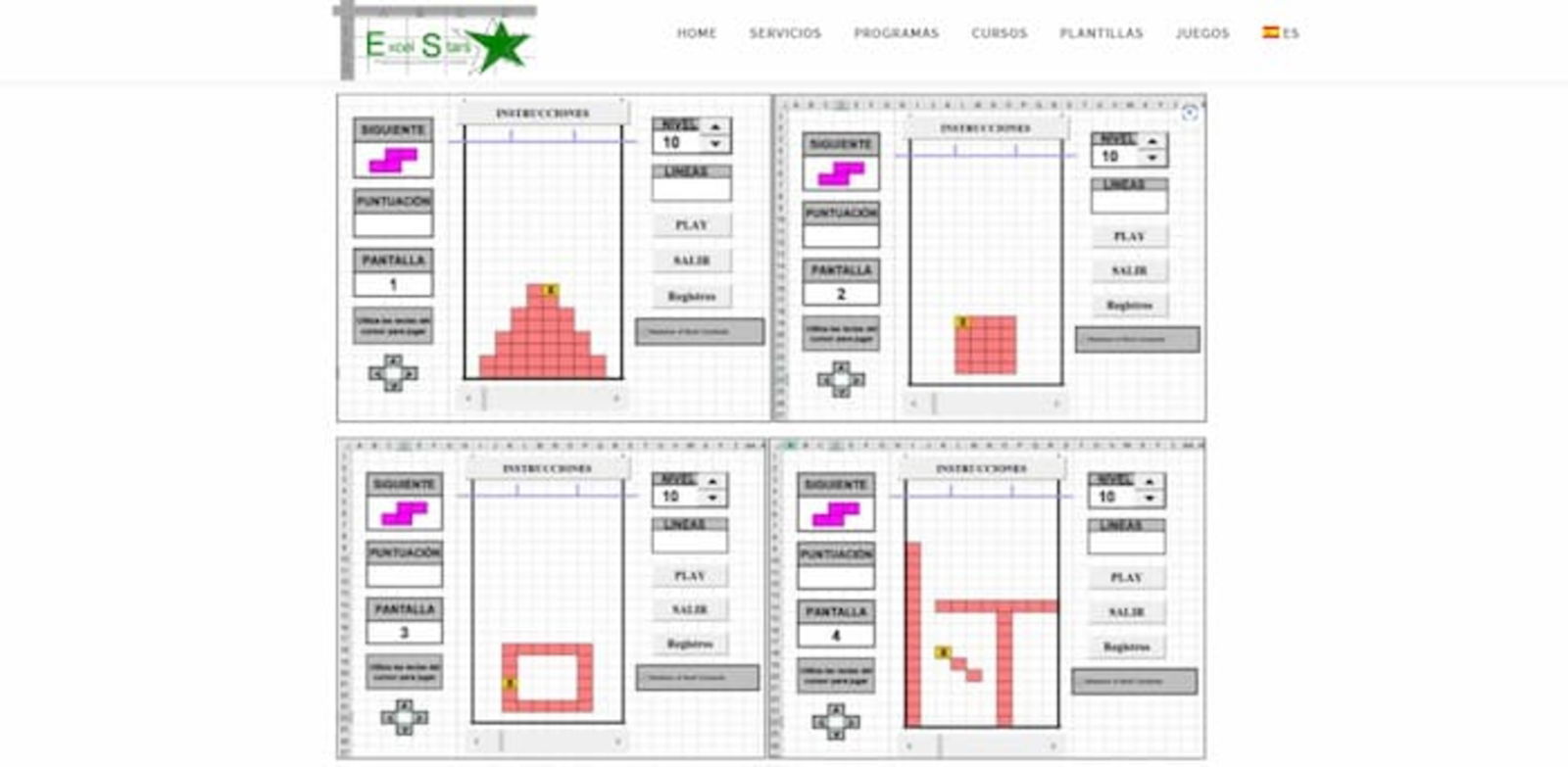 Si eres de los que jugó al mítico Tetris, debes saber que puedes hacerlo desde Excel