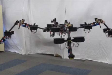 Lo que nos faltaba, arañas robot voladoras: este prototipo se ha diseñado como un auténtico todoterreno