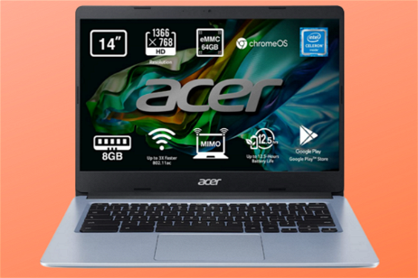 Por poco más de 200 euros este portátil Acer es un regalo: está de oferta en Amazon por tiempo limitado