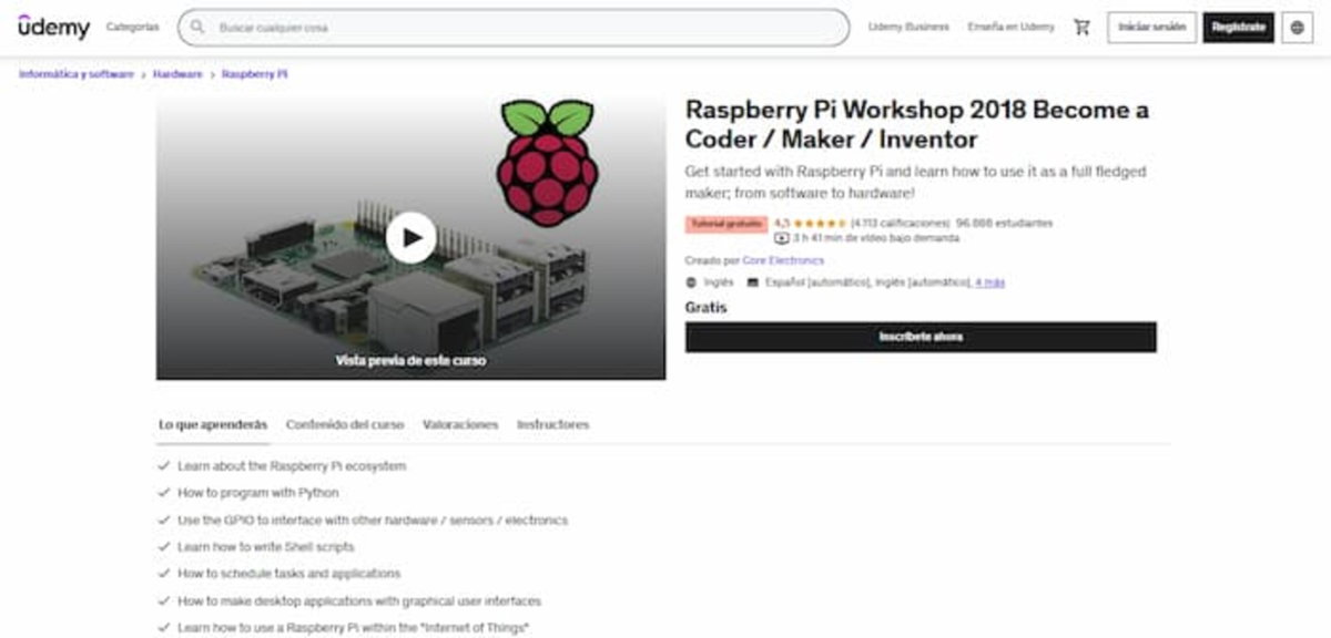 Los 9 mejores cursos online para aprender de Raspberry Pi