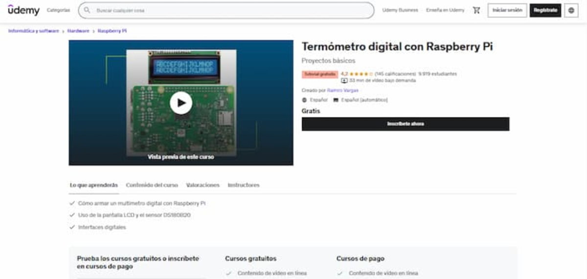 Los 9 mejores cursos online para aprender de Raspberry Pi