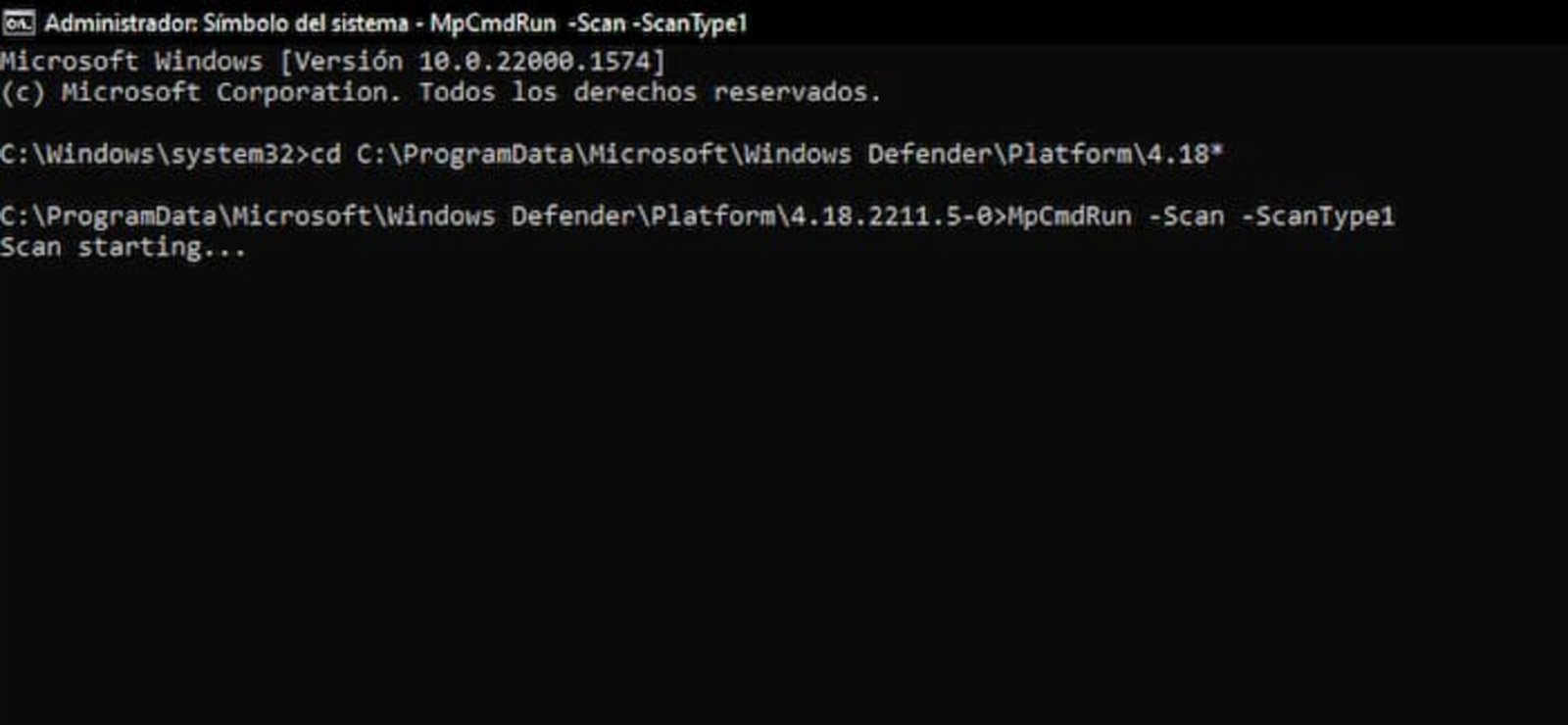Con estos comandos podrás controlar Windows Defender desde Símbolo del sistema y utilizar sus funciones