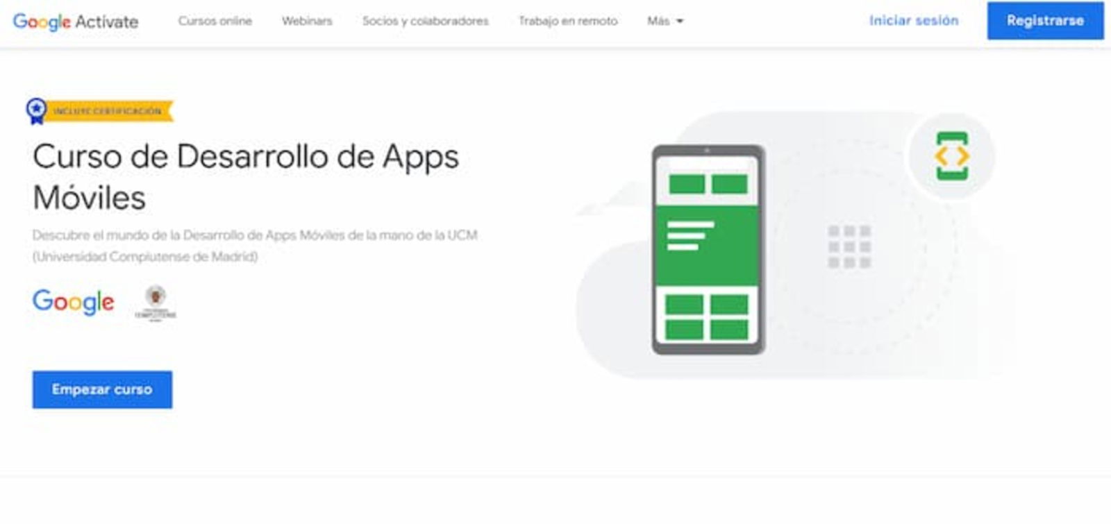 Este curso va enfocado a aquellas personas que quieren aprender a desarrollar apps móviles