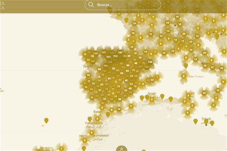 Este mapa interactivo es una radiografía increíble de la historia de España: lo tiene todo