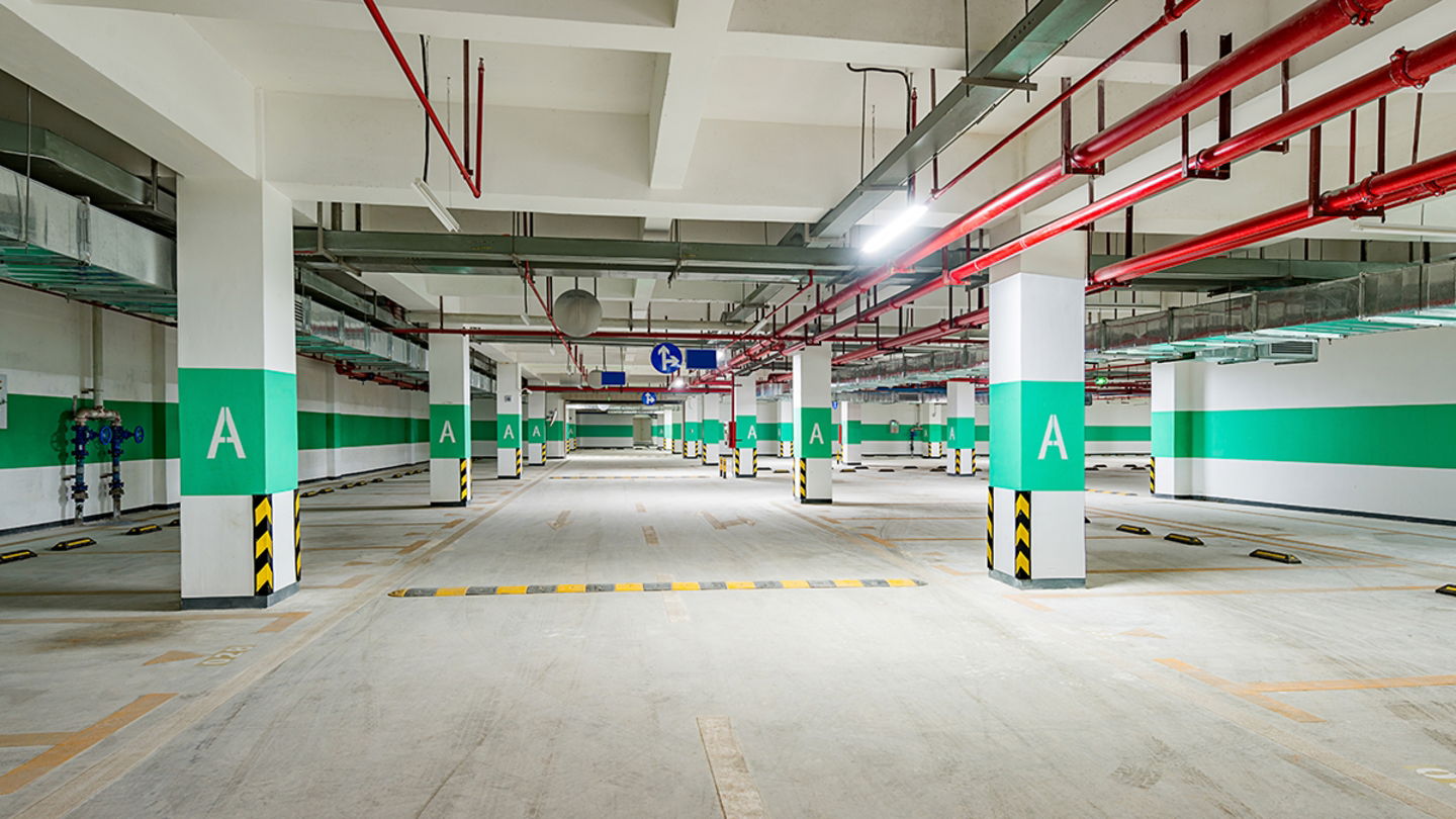 parking subterraneo codigo colores