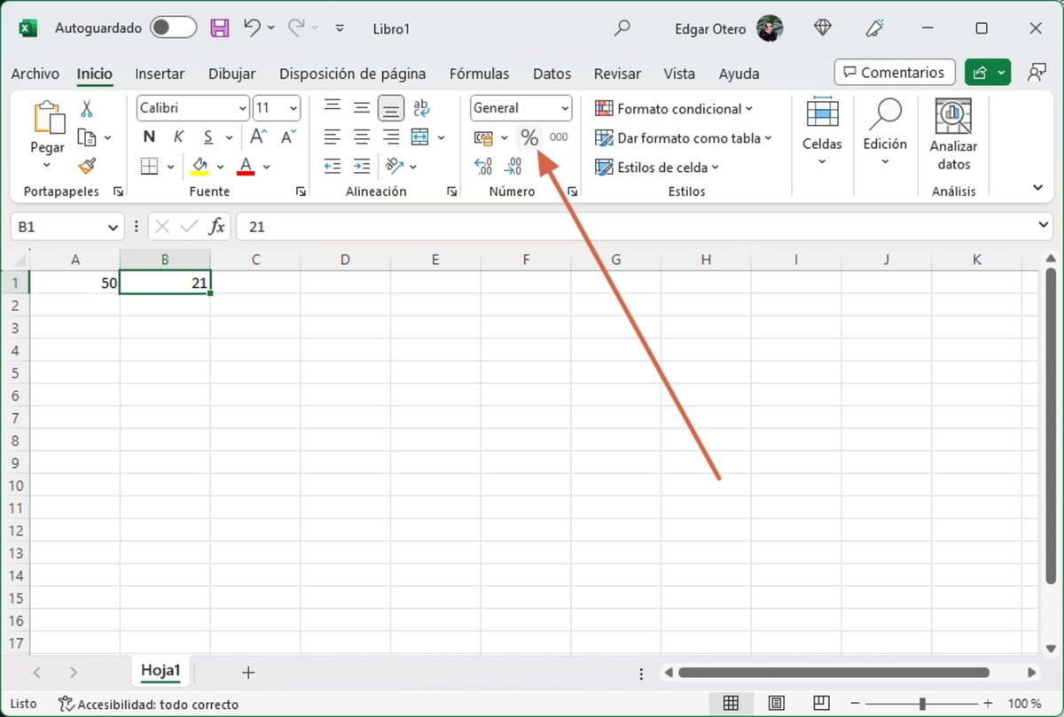 Cómo Calcular Porcentajes En Excel Paso A Paso