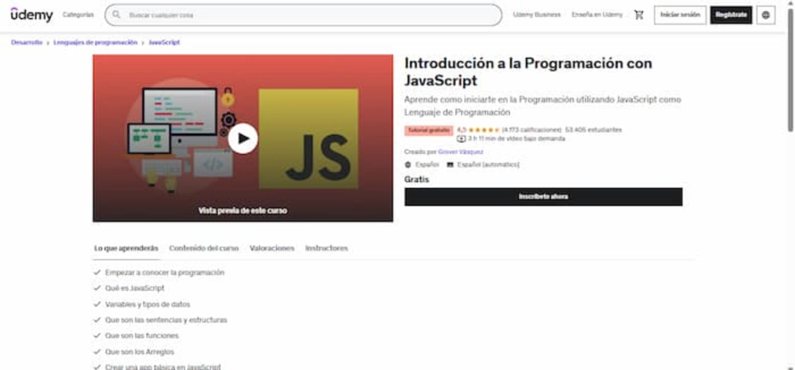 Los Mejores 9 Cursos Online Para Aprender Javascript Desde Cero