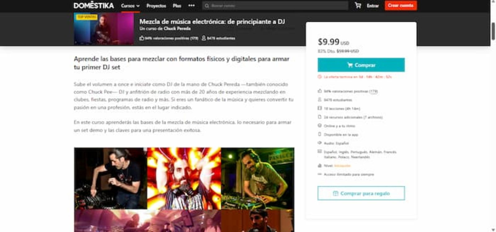 Aprende todo lo que necesitas para empezar como DJ de la mano de Chuck Pereda, un anfitrión de radio y DJ con gran trayectoria