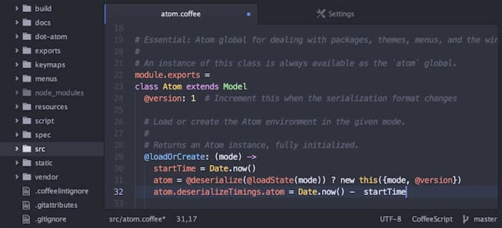 Atom es un potente editor de texto para programadores, el cual integra muchas características útiles