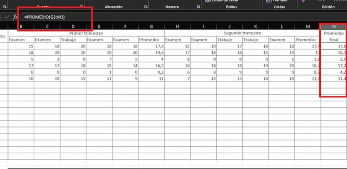Cómo Hacer Un Excel Para Notas Y Calificaciones 1337
