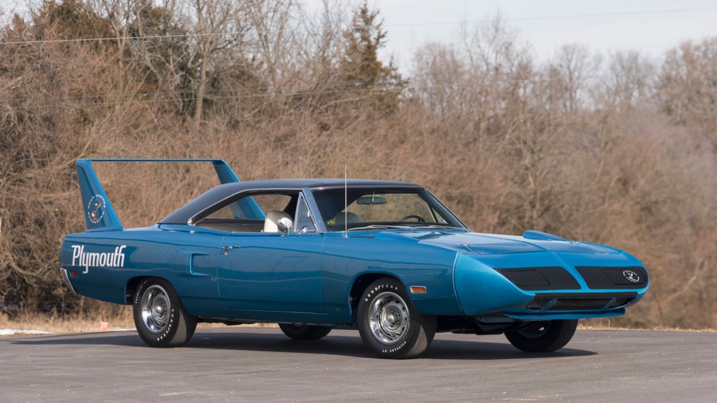 Unidad azul del Plymouth Superbird