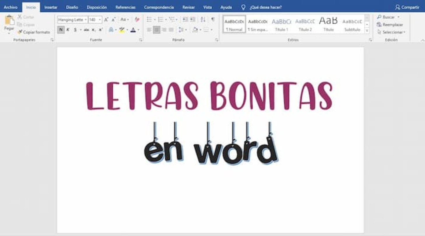 Titulos Bonitos En Word Cómo hacer títulos bonitos en Word