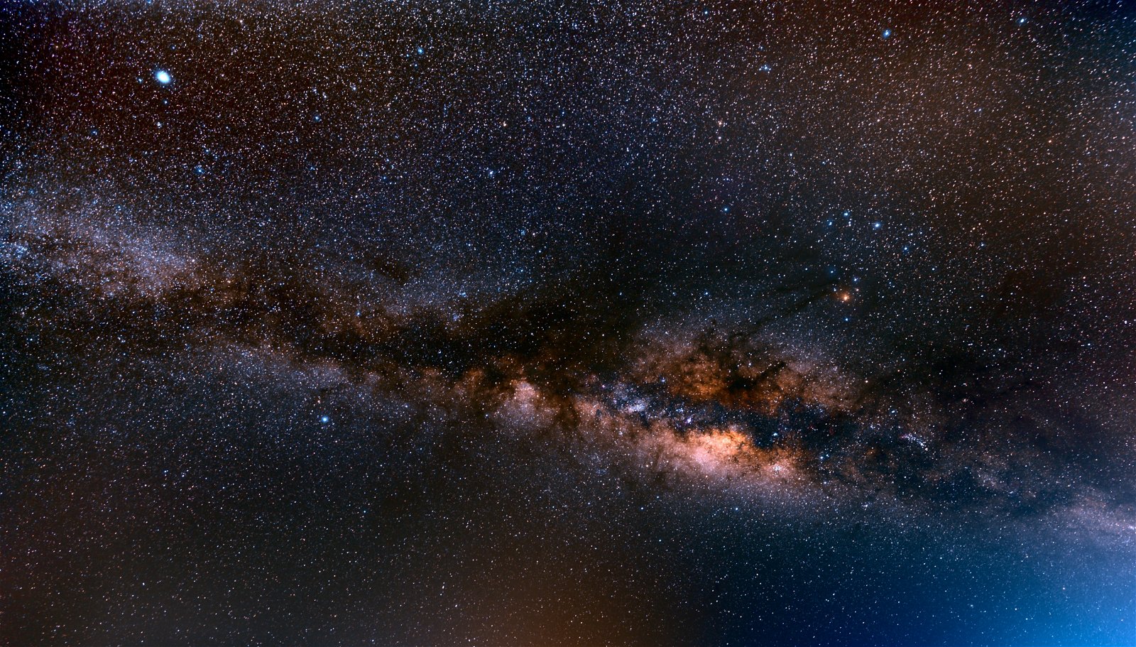 Imagen de la vía láctea, nuestra galaxia