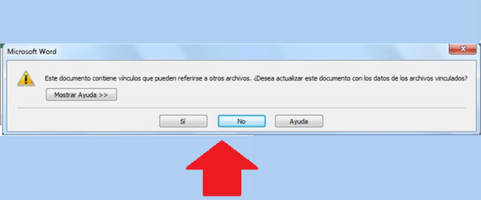 Este es otro de los errores más frecuentes que suelen aparecer cuando intentas actualizar vínculos en Excel