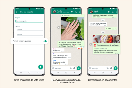 WhatsApp quiere que los chats sean más divertidos con sus últimas novedades