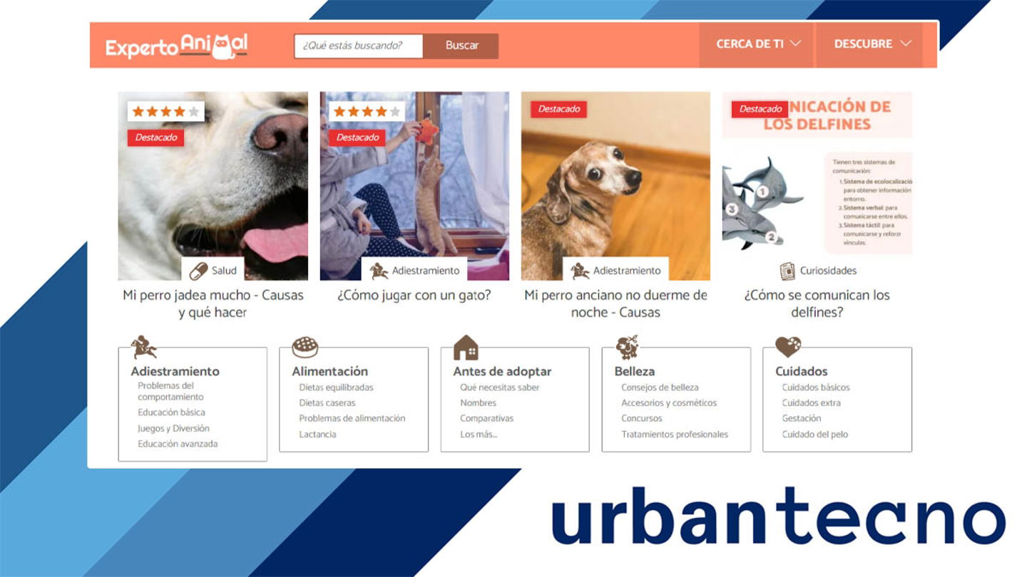 Experto Animal sitio web