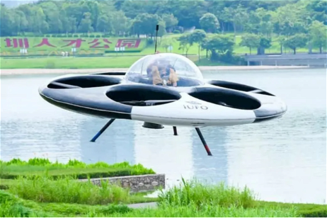 Así vuela el primer platillo volante pilotable del mundo