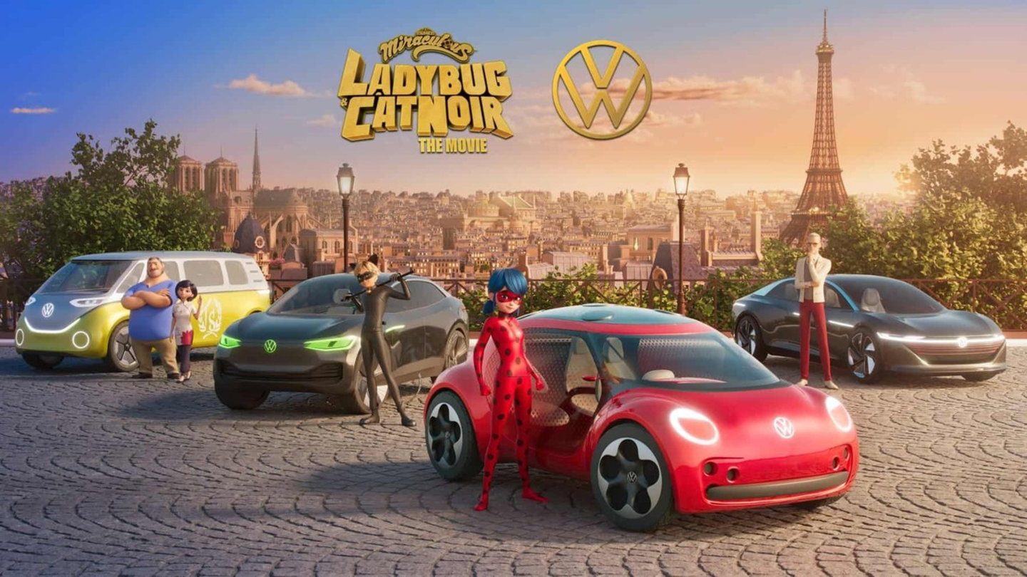 Coches de la película Miraculous Ladybug & Cat Noir